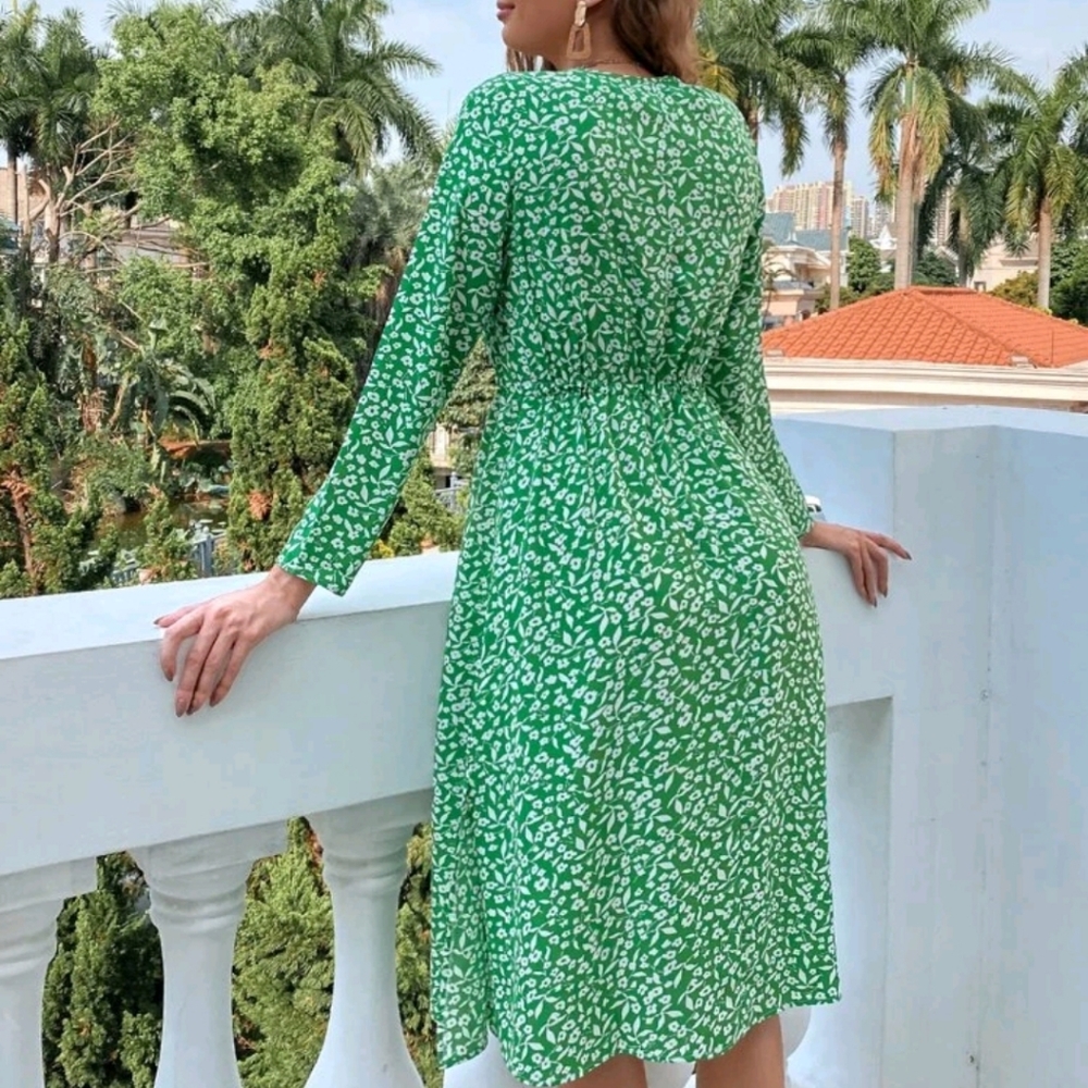 Green dress